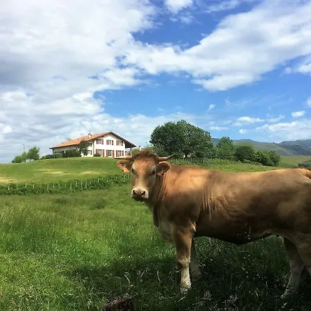 Baskoparadis I Eco-Gites I Calme I Vue I Anes I Jardin I Montagne I Nature Louhossoa Exterior photo